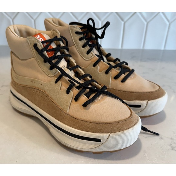 Sorel Shoes - Sorel ONA Out N‎ About NL4856-209 Mid Sneaker Boots Womens 5 Beige